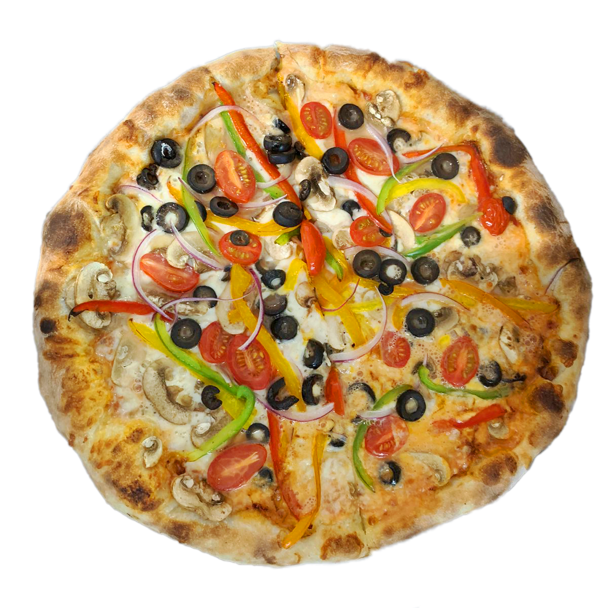 Prueba nuestra pizza con verduras